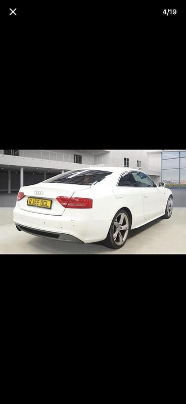 Used Audi A5 S-Line 180 HP (132 kW) 2010 White Coupe