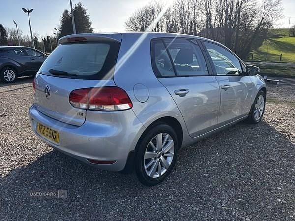 Used VW Golf VI Match 105 HP (77 kW) 2011 Silver Hatchback