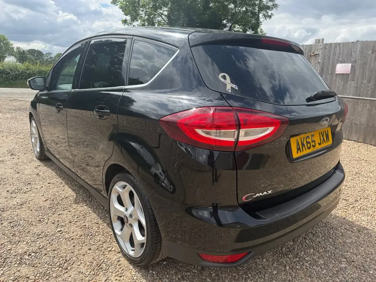 Used Ford C-MAX Titanium 120 HP (88 kW) 2016 Black MPV