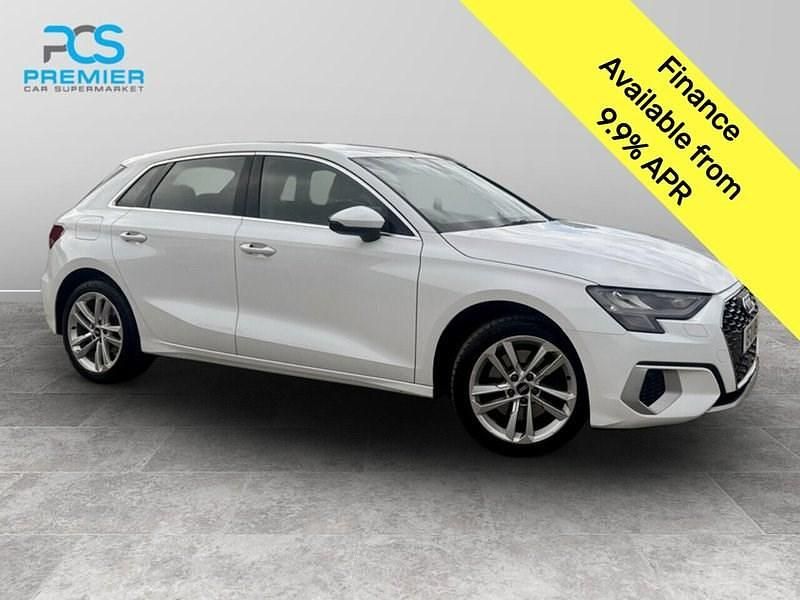 White Used 2021 Audi A3 Sport Hatchback | £16,195 (Super price) - Image 1/3