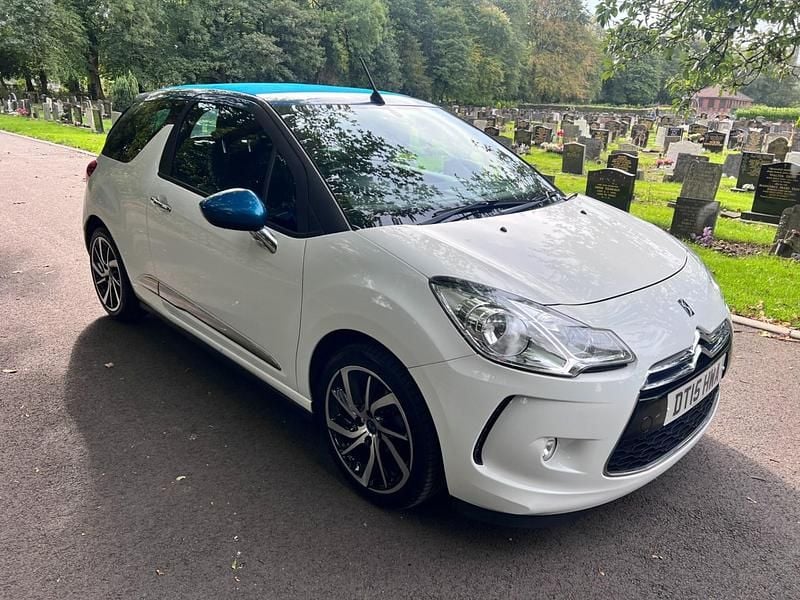 White Used 2015 DS Automobiles DS3 Cabriolet Cabriolet | £4,290 (Good price) - Image 1/4