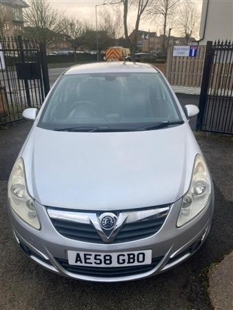 Silver Used 2008 Vauxhall Corsa Design Edition | £1,595 (A bit pricey) - Image 1/1