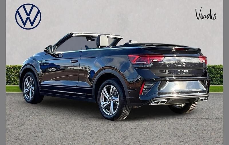 Used VW T-Roc Cabriolet R-line 150 HP (110 kW) 2026 Black Cabriolet