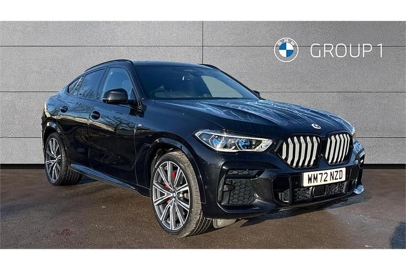Black Used 2023 BMW X6 M Sport SUV | £49,975 (Fair price) - Image 1/4
