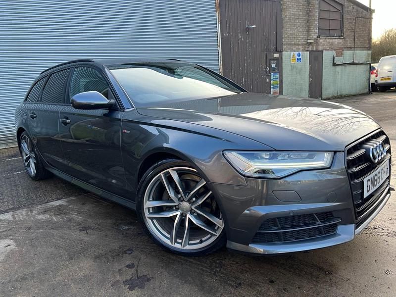 Used Audi A6 Black Edition 190 HP (139 kW) 2017 Grey Estate