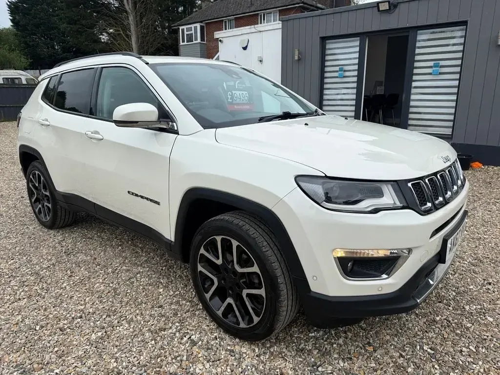 Used Jeep Compass Limited 140 HP (102 kW) 2018 White SUV