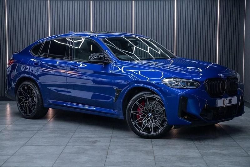 Blue Used 2023 BMW X4 Competition Edition SUV | £61,991 - Image 1/4