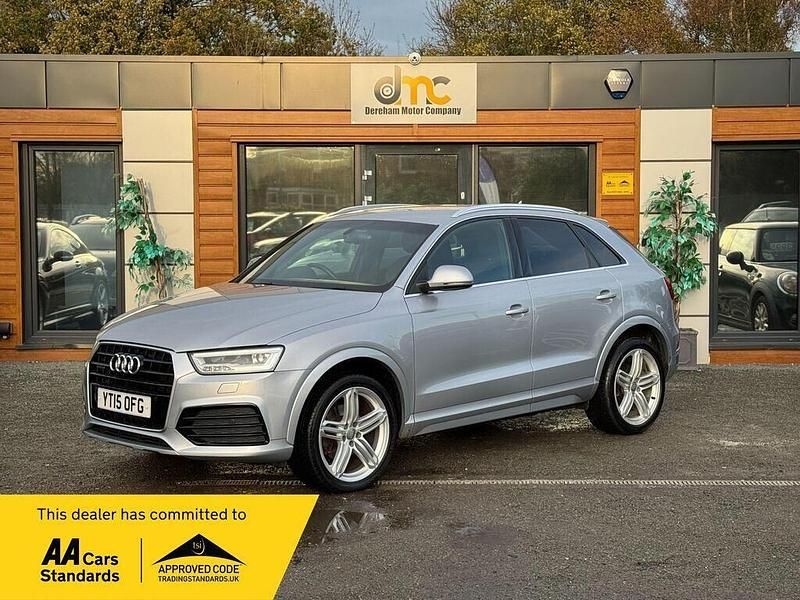 Silver Used 2015 Audi Q3 S-line plus SUV | £9,499 (Fair price) - Image 1/2