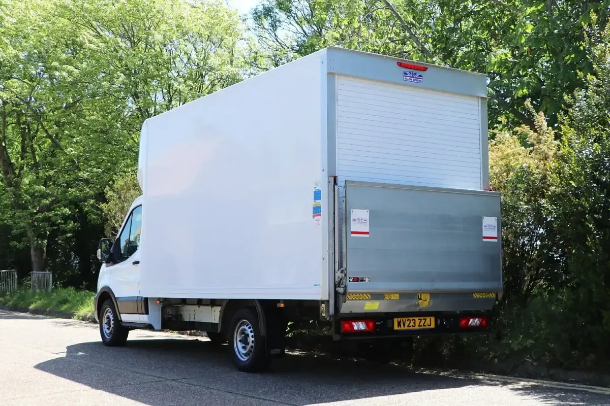 Used Ford Transit 130 HP (95 kW) 2023 White Cabriolet