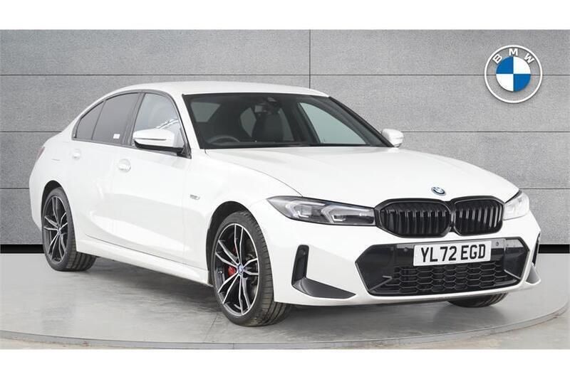White Used 2023 BMW 330e M Sport Sedan | £32,350 (Fair price) - Image 1/4