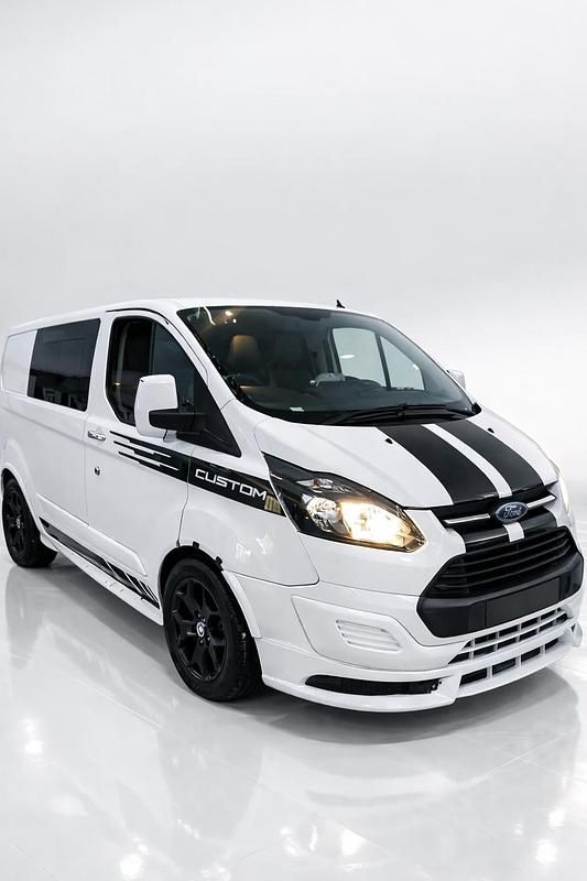 Used Ford Transit Custom 100 HP (73 kW) 2014 White Van