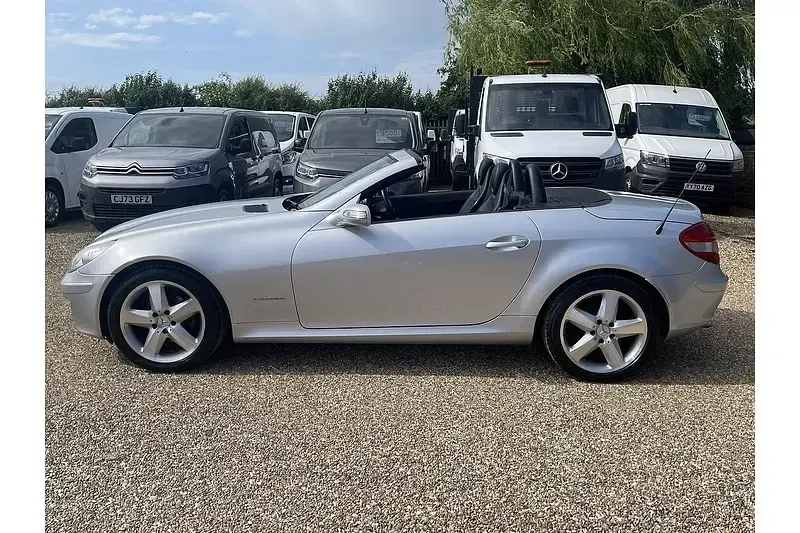Used Mercedes SLK200 163 HP (119 kW) 2004 Silver Cabriolet