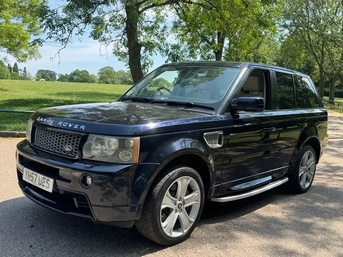 Used Land Rover Range Rover Sport HSE 272 HP (200 kW) 2007 Blue SUV