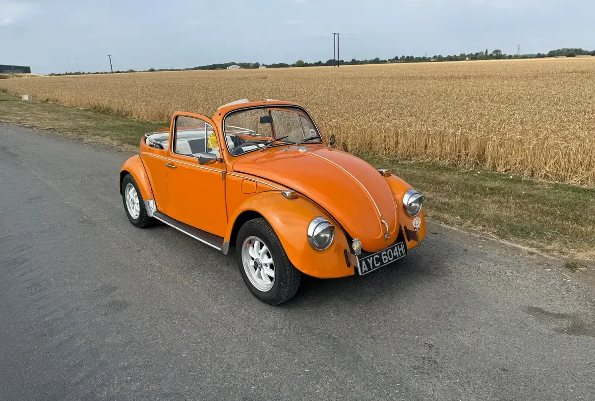 Used VW Beetle 1970 Orange