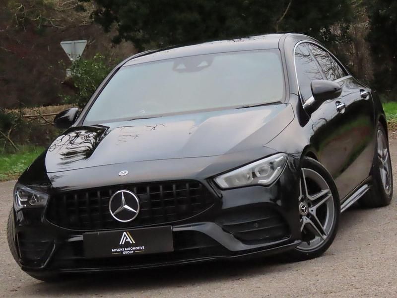 Used Mercedes CLA220 AMG Line Premium 190 HP (139 kW) 2019 Black Sedan