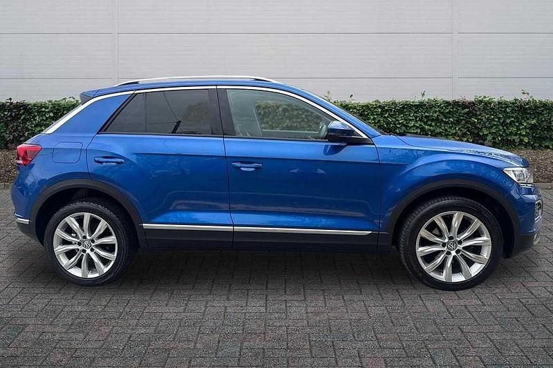 Used VW T-Roc SEL 150 HP (110 kW) 2020 Blue SUV