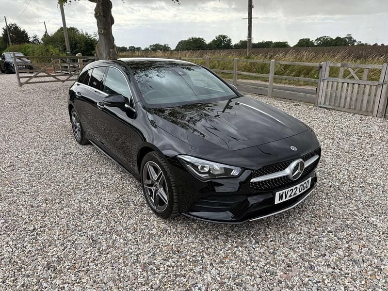 Black Used 2022 Mercedes CLA250e AMG Line Premium Sedan | £19,079 (Super price) - Image 1/4