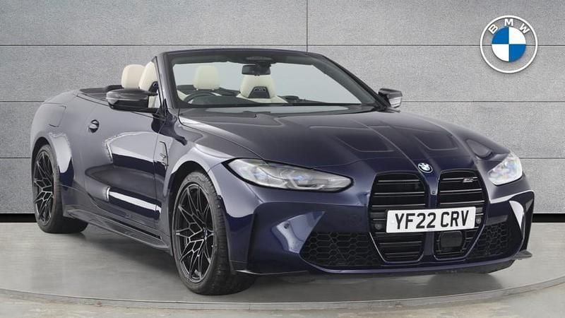 Blue Used 2022 BMW M4 Competition Edition Coupe | £52,950 (Good price) - Image 1/4