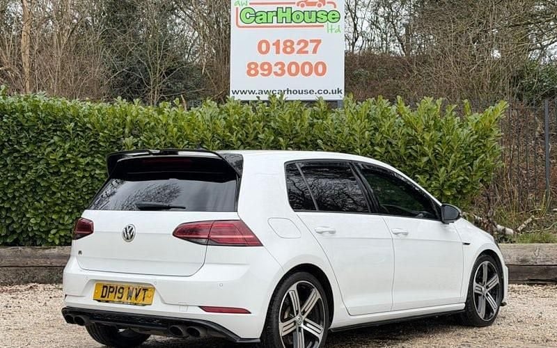 Used VW Golf VII R 300 HP (220 kW) 2019 White Hatchback