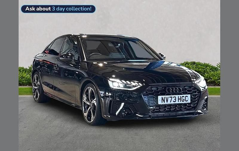 Used Audi A4 Black Edition 147 HP (108 kW) 2023 Black Sedan