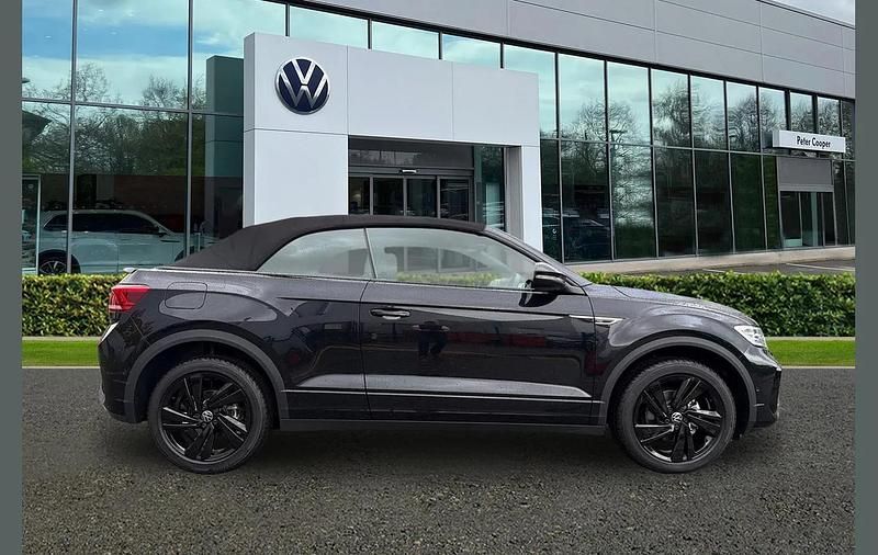 New VW T-Roc Cabriolet R-line 147 HP (108 kW) 2025 Black Cabriolet