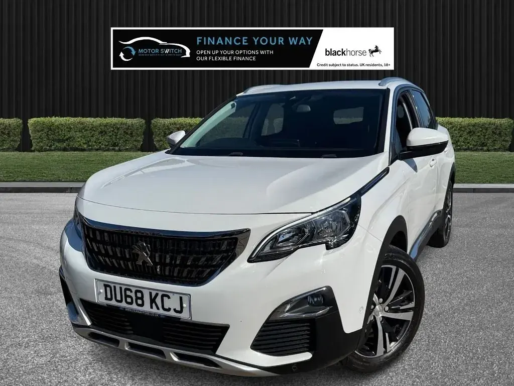 Second-hand Peugeot 3008 Allure 130 CP (95 kW) 2018 Alb SUV
