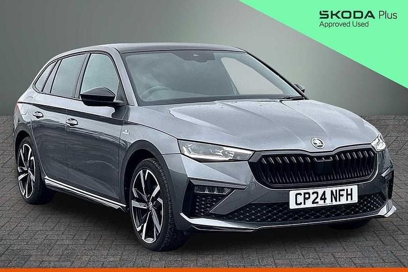 Used Skoda Scala Monte Carlo 85 HP (62 kW) 2024 Graphite grey metallic Hatchback