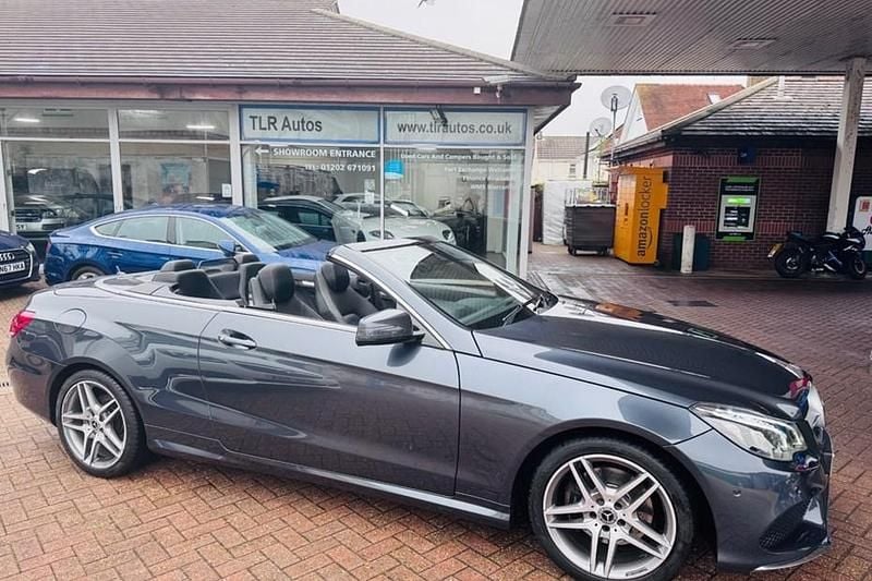 Grey Used 2015 Mercedes E220 AMG line Cabriolet | £12,490 (Fair price) - Image 1/1