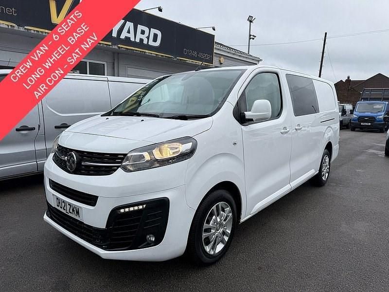 White Used 2021 Vauxhall Vivaro Sportive MPV | £16,999 (Expensive) - Image 1/4