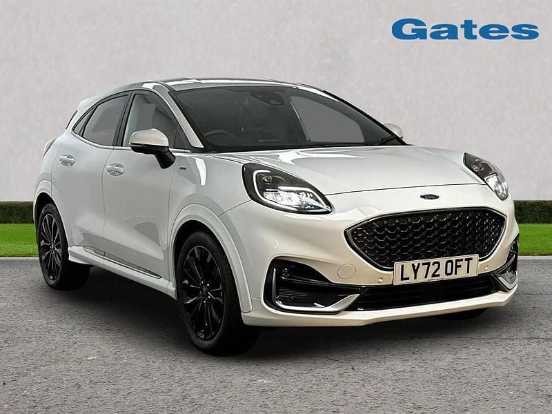 White Used 2023 Ford Puma ST-Line Hatchback | £18,799 (A bit pricey) - Image 1/4