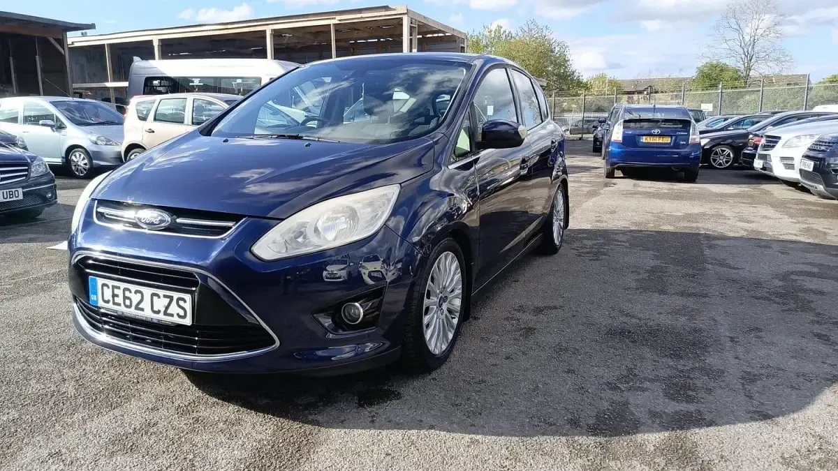 Used Ford C-MAX Titanium 140 HP (102 kW) 2012 Blue MPV