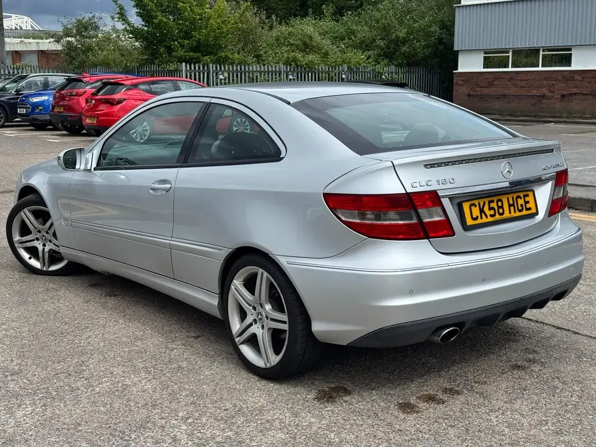 Used Mercedes CLC180 143 HP (105 kW) 2008 Silver Coupe