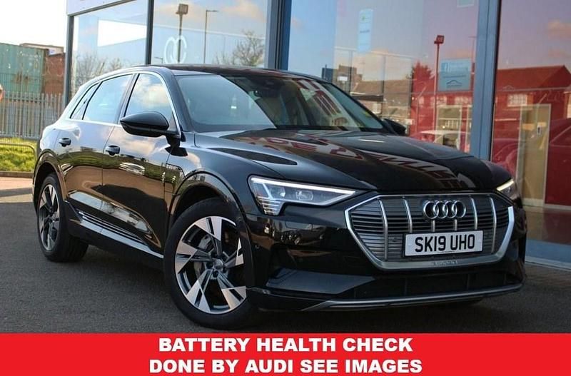 Used Audi e-tron Comfort 300 kW (408 HP) 2019 Black SUV