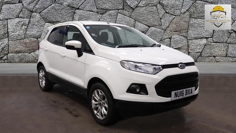Used Ford Ecosport Zetec 112 HP (82 kW) 2016 White SUV