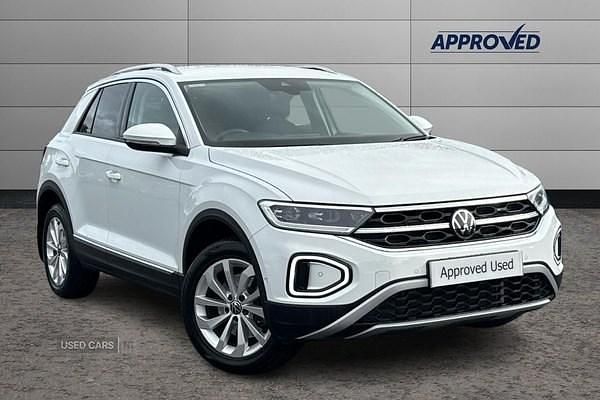 White Used 2022 VW T-Roc Style SUV | £23,950 (Expensive) - Image 1/4