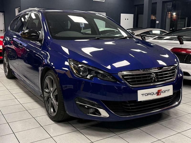 Blue Used 2016 Peugeot 308 GT-line Estate | £5,450 (Fair price) - Image 1/4