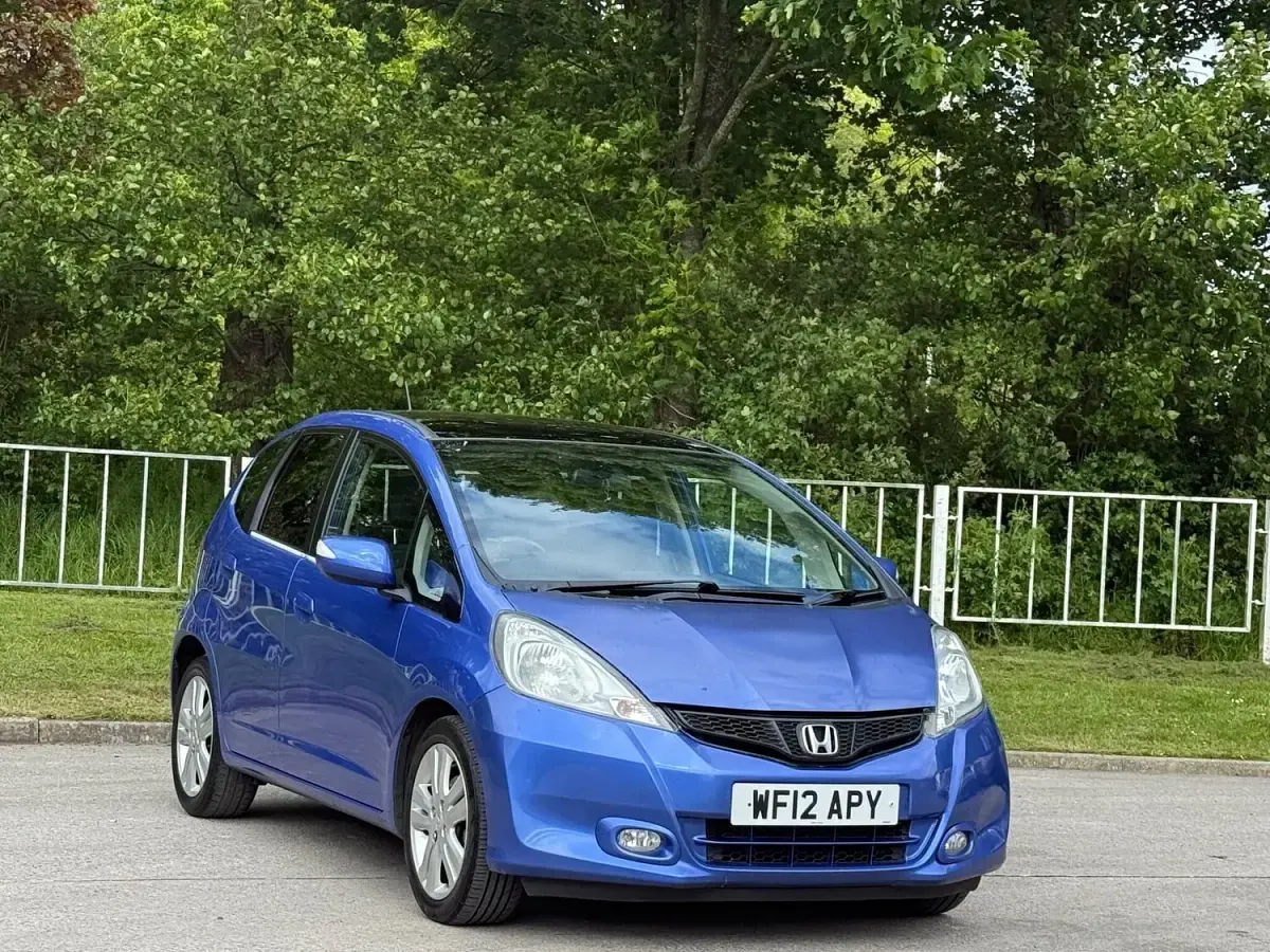 Used Honda Jazz EX 2012 Blue Hatchback