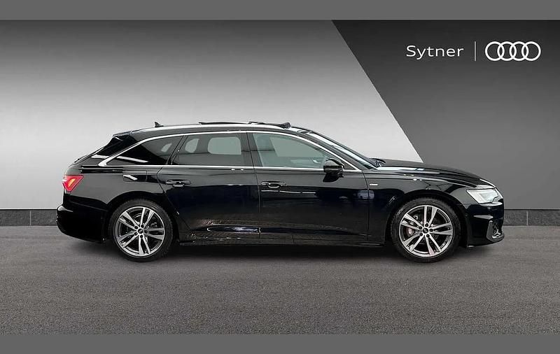 Used Audi A6 S-Line 200 HP (147 kW) 2024 Black Estate