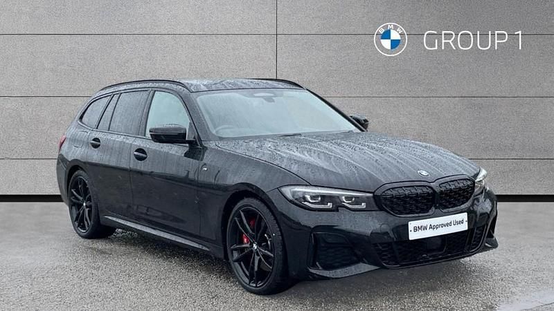 Black Used 2022 BMW M340 Comfort Edition Sedan | £48,457 - Image 1/4