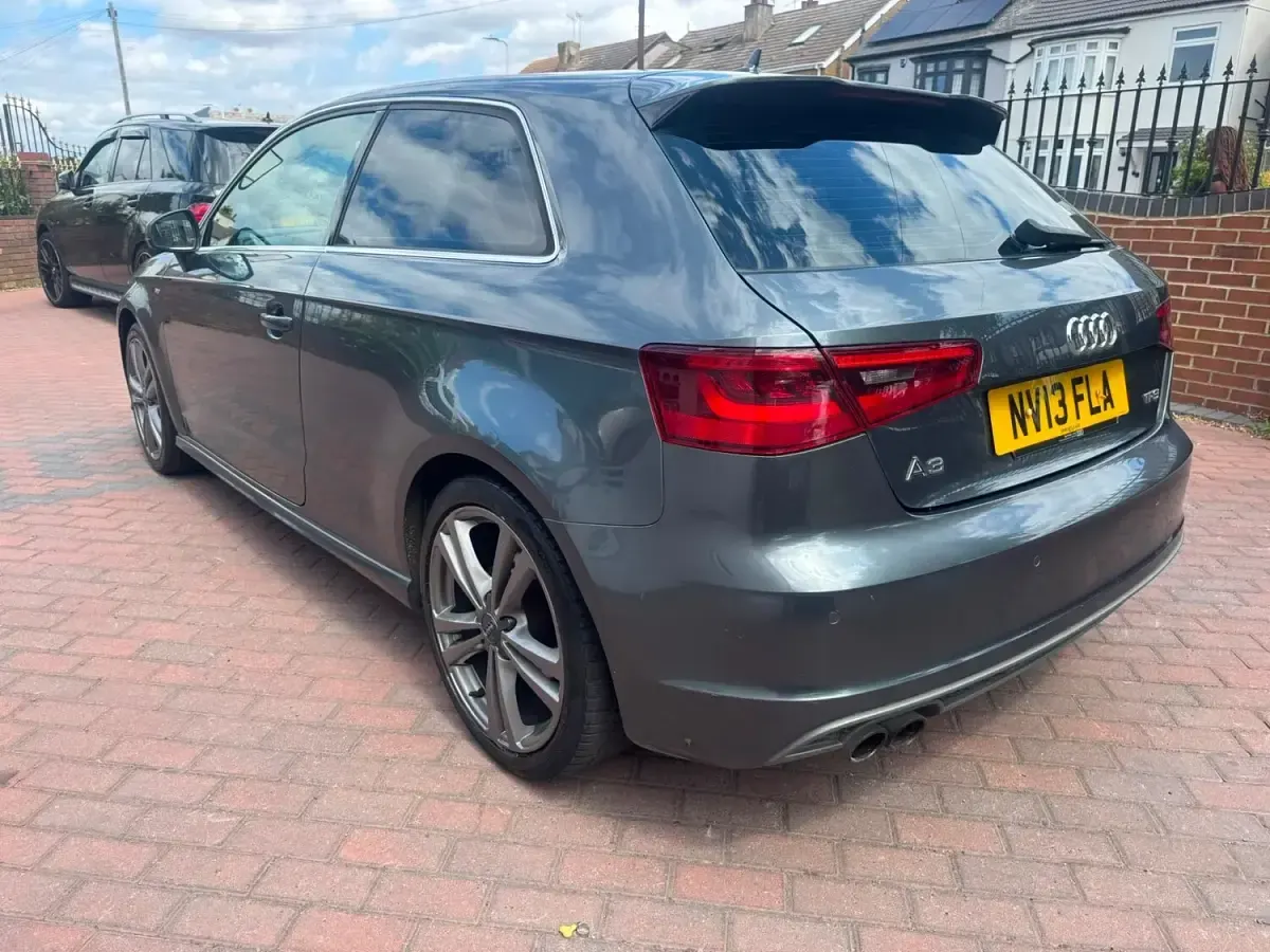 Used Audi A3 S-Line 2013 Grey Hatchback
