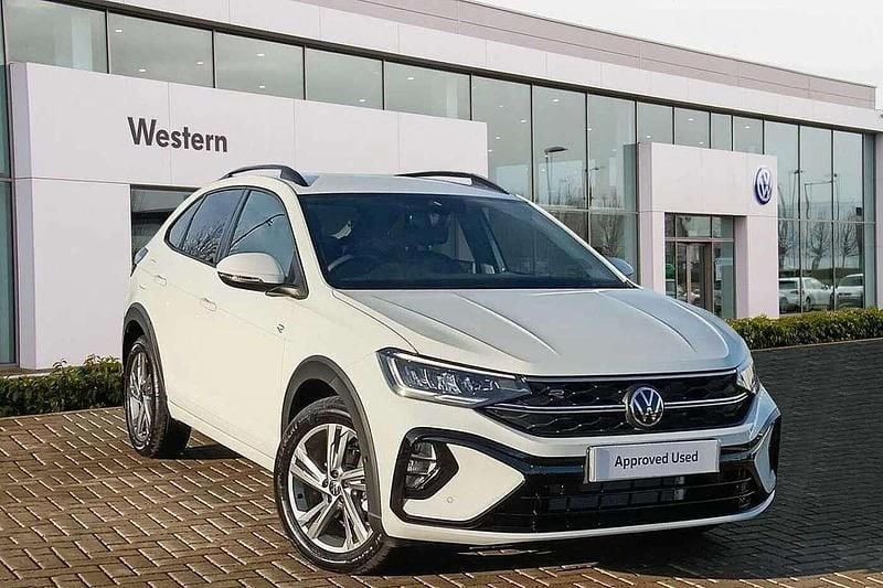 White Used 2025 VW Taigo R-line SUV | £26,499 (A bit pricey) - Image 1/4