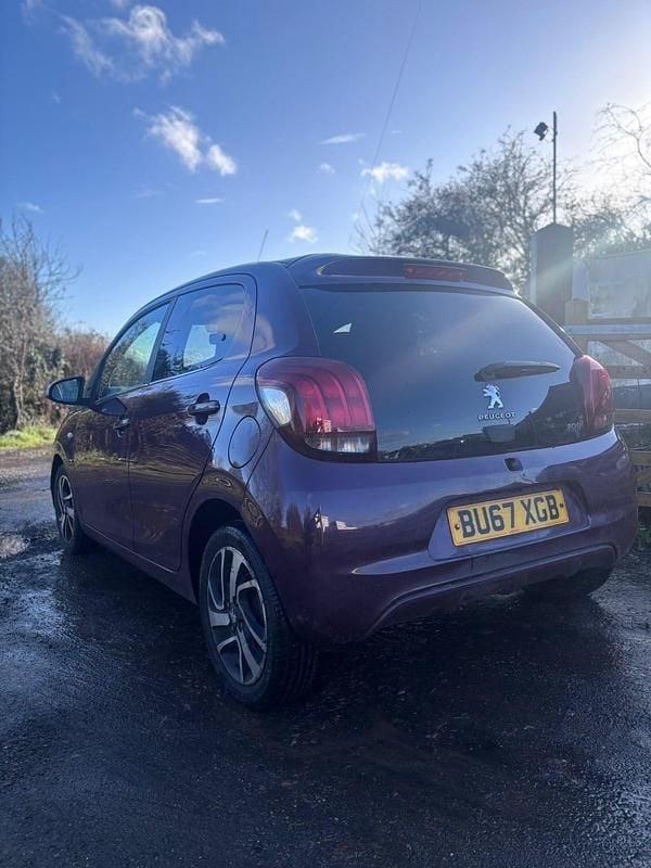 Used Peugeot 108 Allure 2017 Purple Hatchback