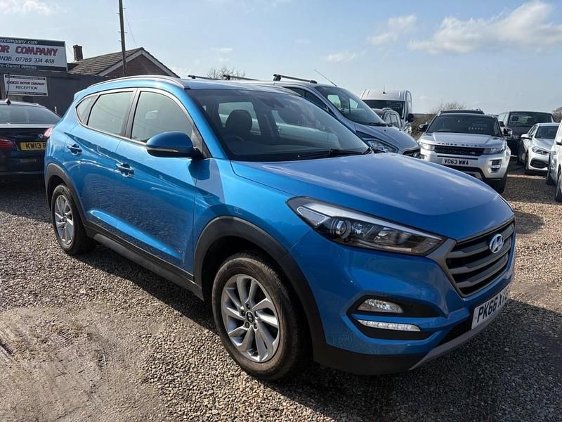 Used Hyundai Tucson SE 2016 Blue SUV