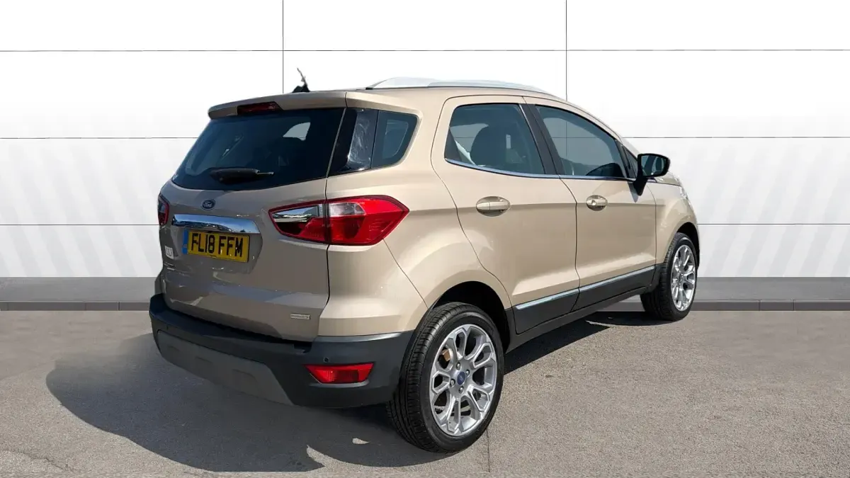 Used Ford Ecosport Titanium 125 HP (91 kW) 2018 Beige SUV