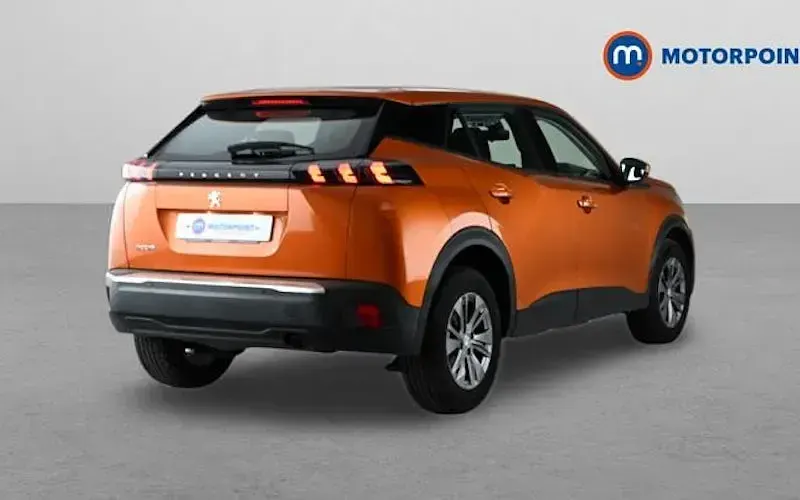 Used Peugeot 2008 Active 99 HP (72 kW) 2020 Orange SUV