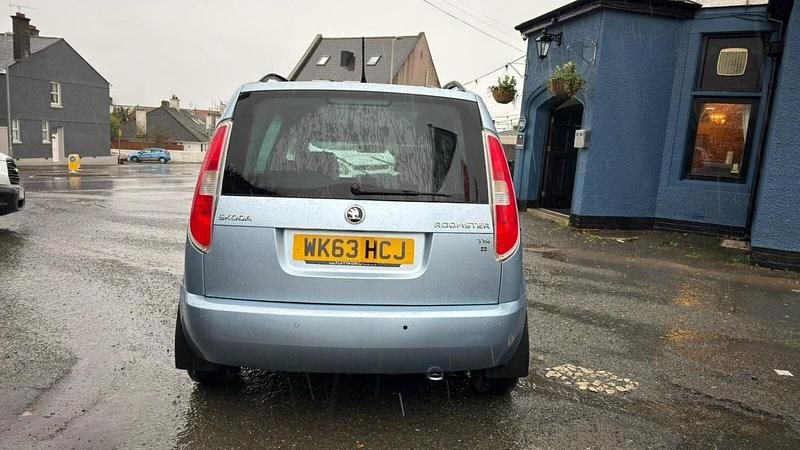 Used Skoda Roomster SE 105 HP (77 kW) 2013 Blue MPV