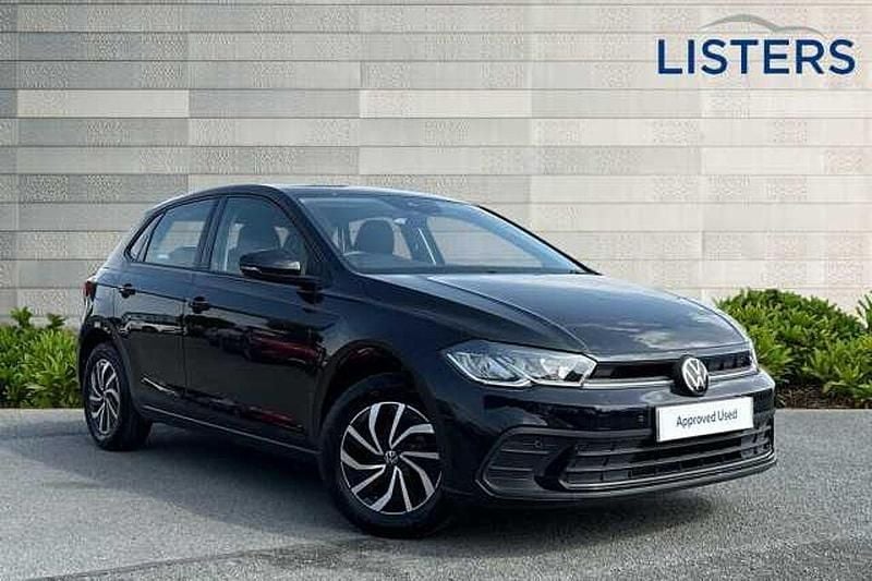 Black Used 2022 VW Polo Life Hatchback | £15,790 (Fair price) - Image 1/4