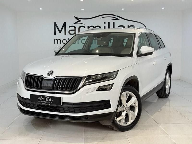 Used Skoda Kodiaq 150 HP (110 kW) 2017 White SUV
