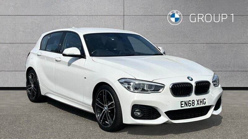 White Used 2019 BMW 118 M Sport Hatchback | £13,295 (Good price) - Image 1/4