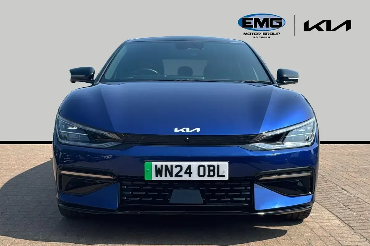 Used Kia EV6 GT-Line S 236 kW (321 HP) 2024 Yacht blue SUV